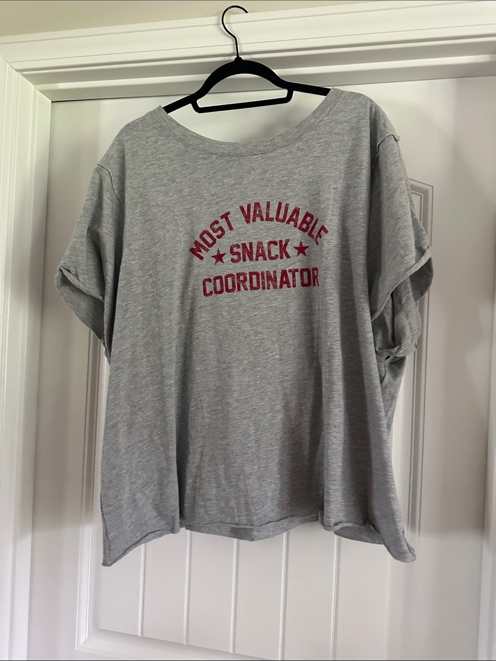 EUC Anthropologie Maeve Snack Coordinator MVP Graphic Tee Size 3X